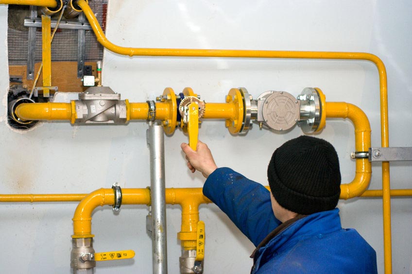 Gas Line Installation